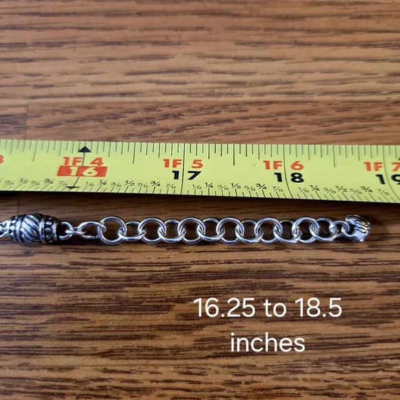 BRIGHTON Vintage Barrel Add A Charm(s) Necklace TIMELESS! - Picture 7 of 9